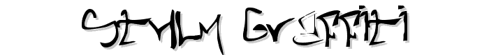 STHLM Graffiti font